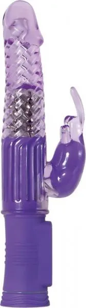 Adam Eve Vibrators Eves First Rechargeable Rabbit Vibrator Purple