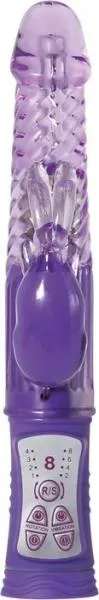 Adam Eve Vibrators Eves First Rechargeable Rabbit Vibrator Purple