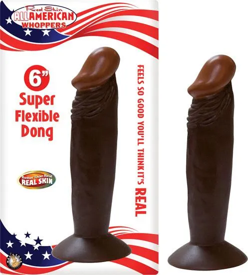 All American Whopper 6 Inches Dong Brown Nasstoys Dildos