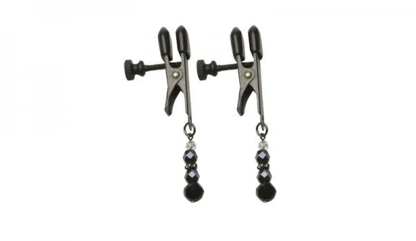 Anal Black Beaded Clamps Adjustable Broad Tip Seductucom