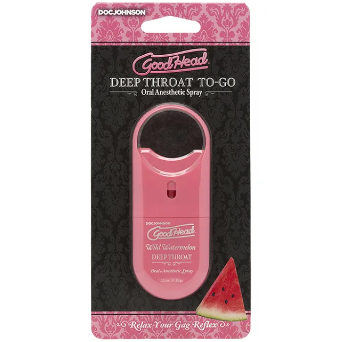 Anal Doc Johnson Goodhead ToGo Deep Throat Spray