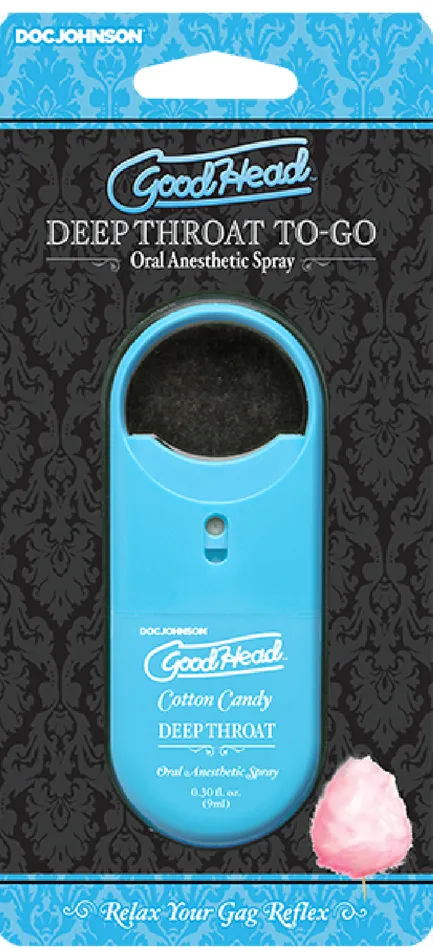 Anal Doc Johnson Goodhead ToGo Deep Throat Spray