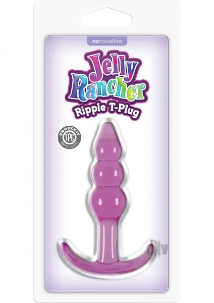 Anal Jelly Rancher Jelly Rancher T Plug Ripple Purple