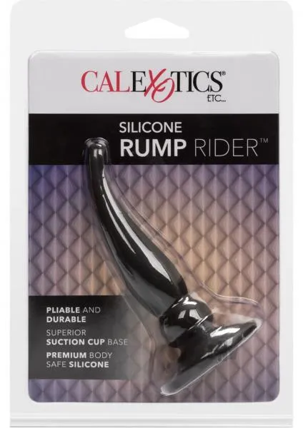 Anal Silicone Rump Rider Black Probe Calexotics Etc