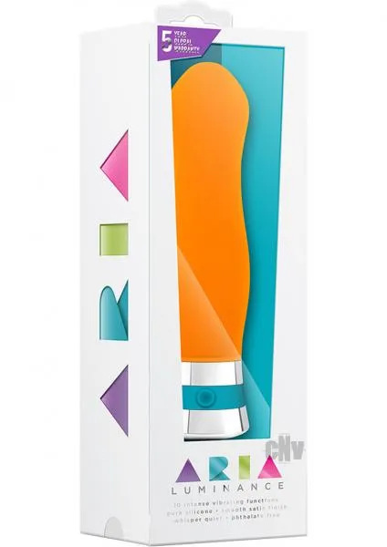 Aria Female Sex Toys Aria Luminance Tangerine Orange Vibrator