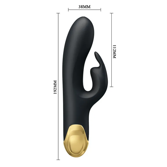 Bailes Female Sex Toys Vibrator Rabbit style Super Soft Silicone Dual Action Vibrator