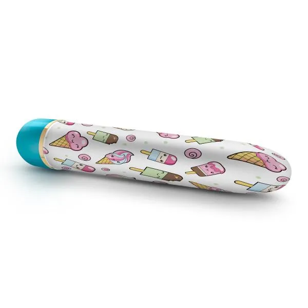 Blush Vibrators The Collection Sweet Cream Classic Slim Vibe Blue