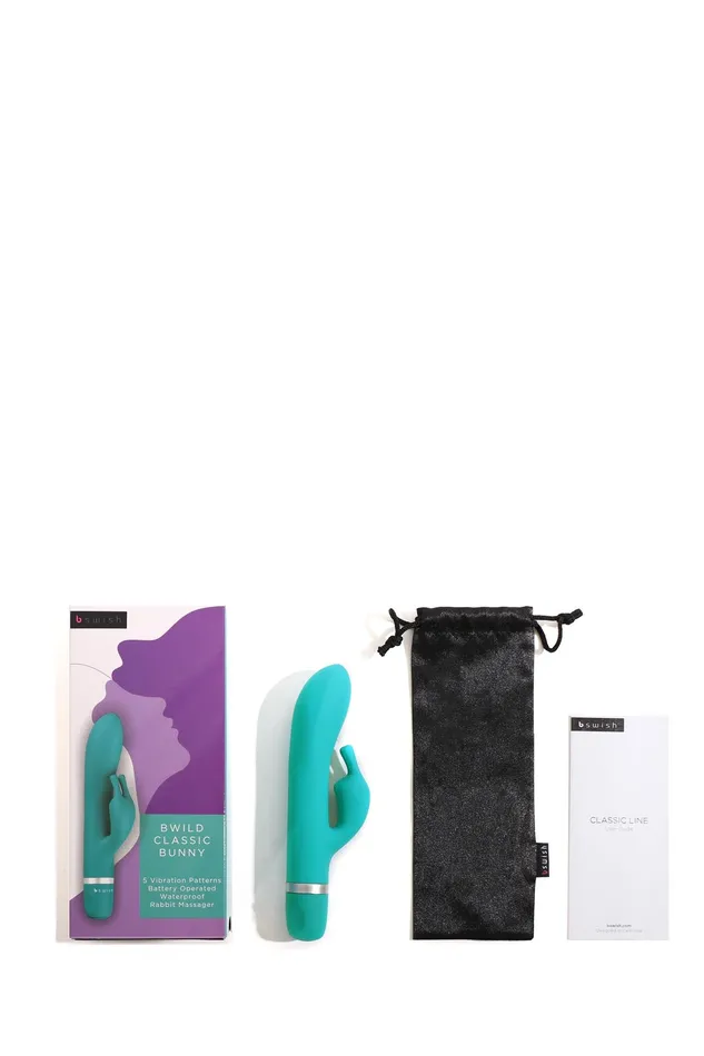 Bswish Vibrators Bwild Classic Bunny Jade