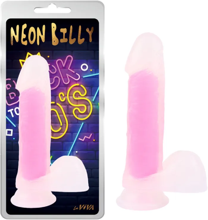 Chisa Novelties Dildos LaViva Neon Billy 76 Dildo Multiple Colours