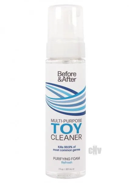 Classic Brands Vibrators Before After Foaming Toy Cleaner 7 Oz