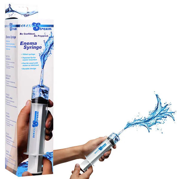 CleanStream 150ml Enema Syringe Cleanser Syringe XR Brands Vibrators