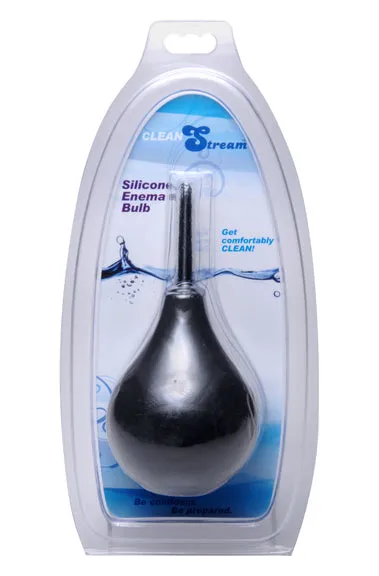 CleanStream Anal Thin Tip Silicone Enema Bulb