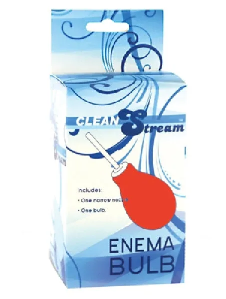 CleanStream Bulb Anal Clean Enema Red XR Brands Anal