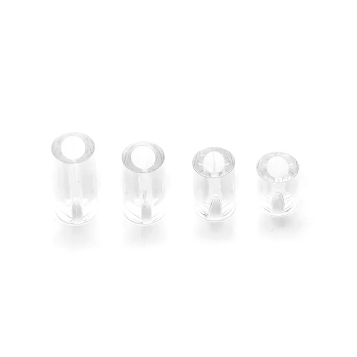 Cockcage Spacers Clear 4 Pc CBX Anal