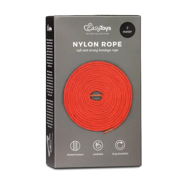 Couples Easytoys Fetish Collection Bondage Rope 5m Red