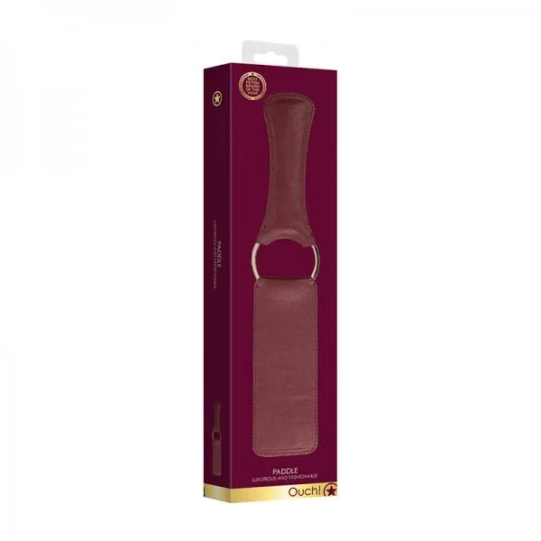 Couples Shots Ouch Halo Paddle Burgundy