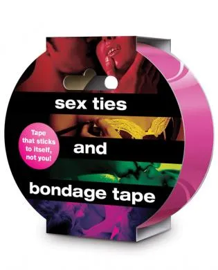 Creative Conceptions Couples Sex Ties And Bondage Tape Hot Pink