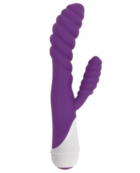 Curve Novelties Vibrators Gossip Diana Violet Purple Rabbit Vibrator