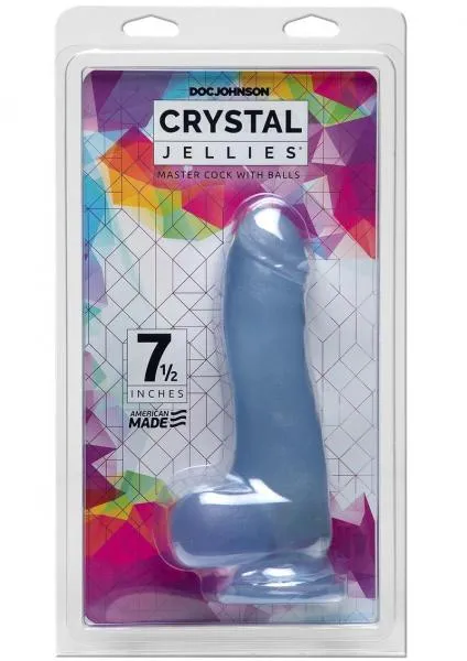 Dildos Crystal Jellies Master Cock 75 Clear Seductucom