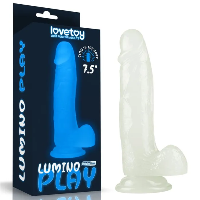 Dildos Lovetoy Lumino Play Dildo 75 Glow In The Dark