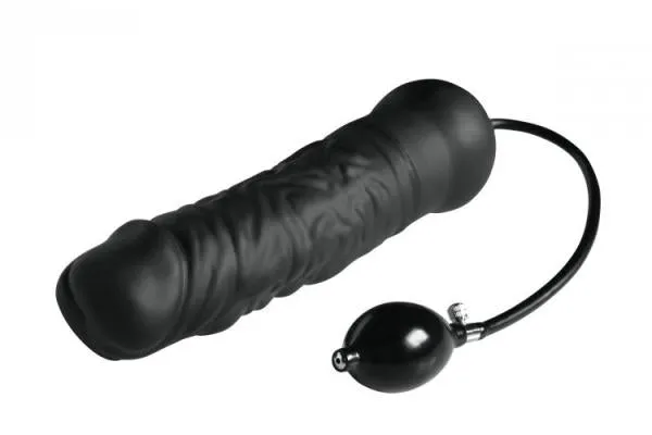 Dildos Master Series Leviathan Giant Inflatable Dildo Black