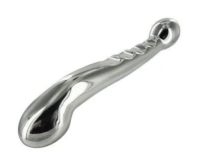 Dildos Master Series Steel Elegance Dual Ended Dildo