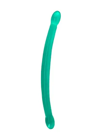 Dildos Realrock Non Realistic Double Dong 17 42cm Turquoise Shots Toys