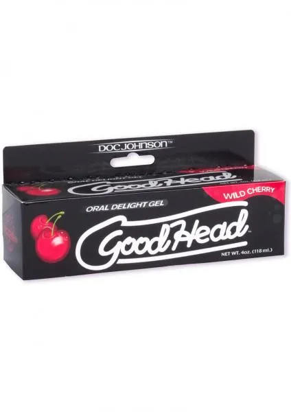 Doc Johnson Enhancers Goodhead Oral Delight Gel Wild Cherry 4oz