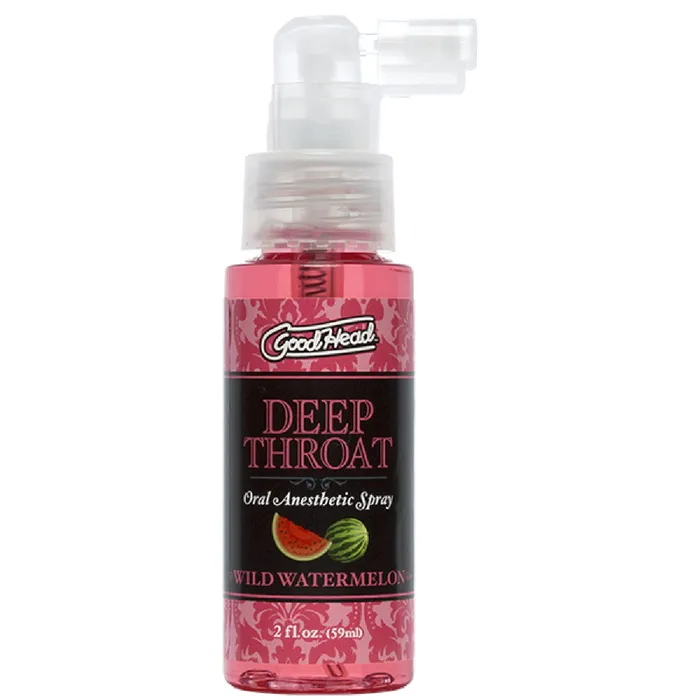 Doc Johnson Goodhead Deep Throat Spray Multiple Flavours Male Sex Toys