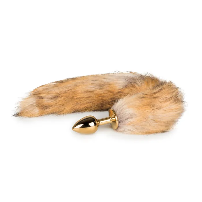 Easytoys Fetish Collection Fox Tail No 1 Gold Plug Anal