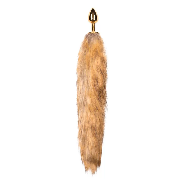 Easytoys Fetish Collection Fox Tail No 1 Gold Plug Anal