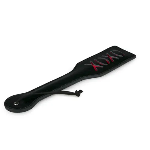 Easytoys Fetish Collection Paddle XOXO Black Anal