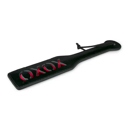 Easytoys Fetish Collection Paddle XOXO Black Anal