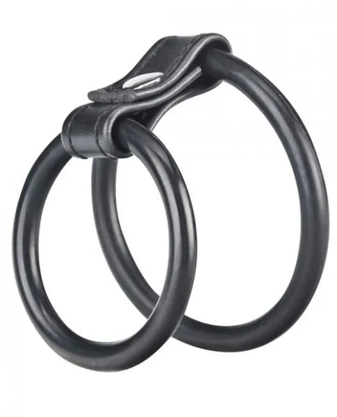 Electric Eel Male Sex Toys C B Gear Duo Cock And Ball Ring Black