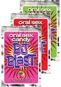 Enhancers Pipedream Bj Blast Oral Sex Candy 3 Pack