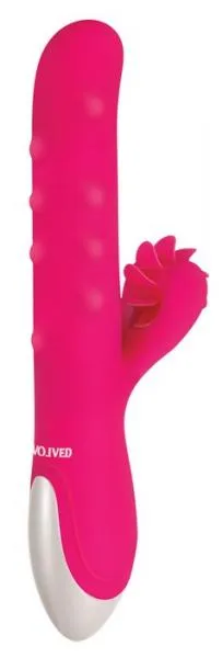 Evolved Vibrators Love Spun Pink Rabbit Style Vibrator