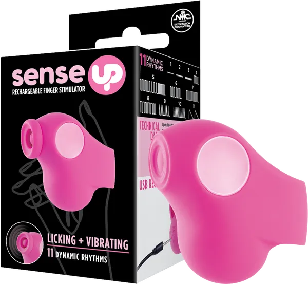 Excellent Power Vibrators Rechargeable Finger Stimulator Pink