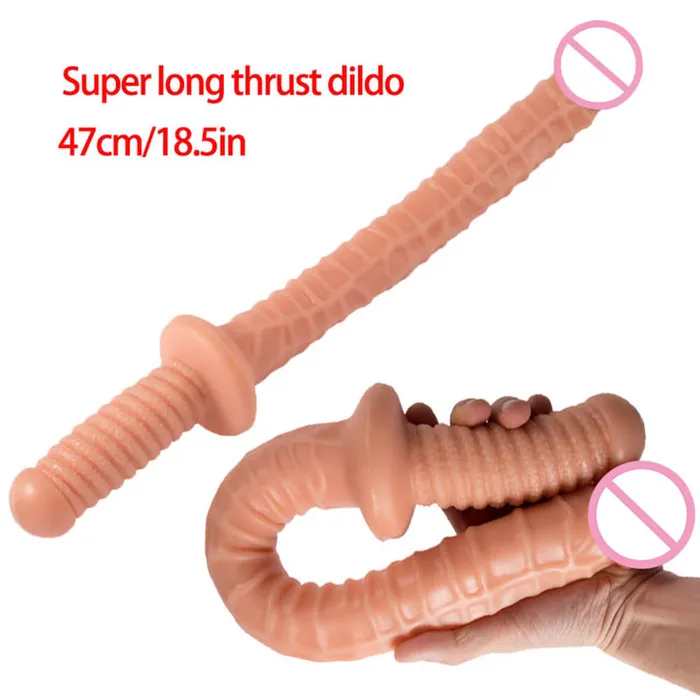 Extra Long Penis Masturbation Thruster OOTYEMO Male Sex Toys