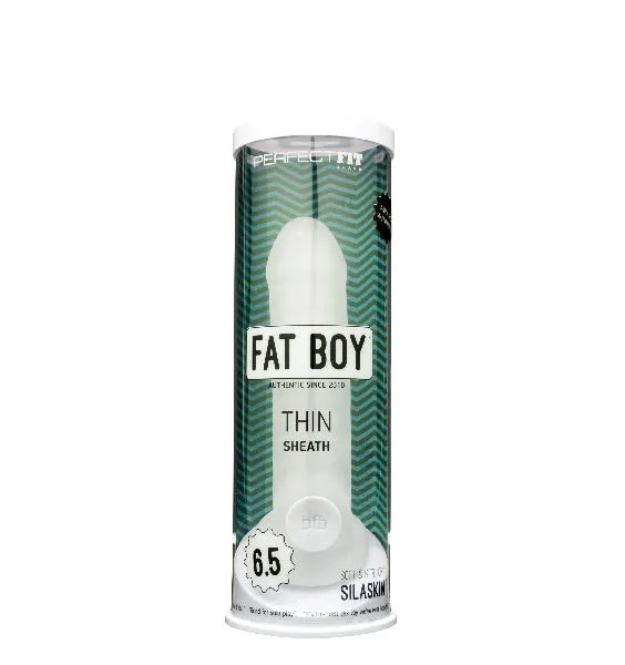 Fat Boy Thin Sheath 65 Clear PerfectFit Dildos