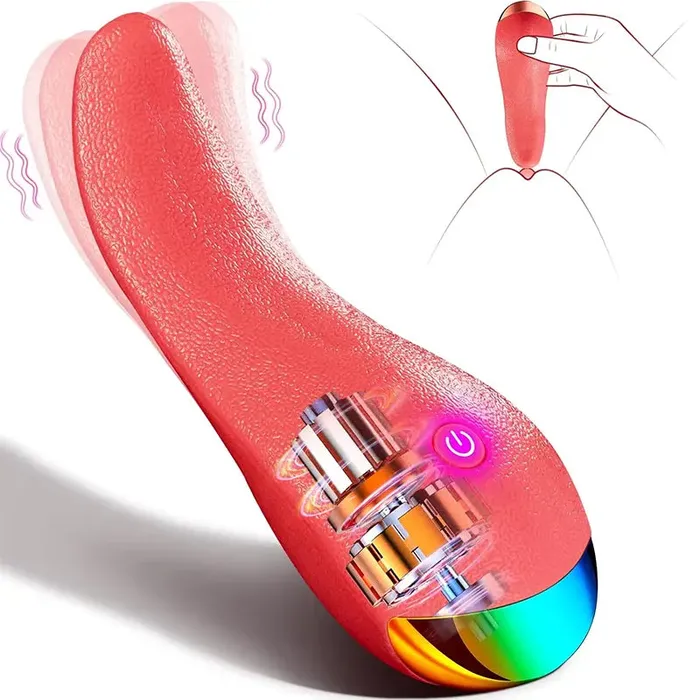 Female Sex Toys 10 Patterns Tongue Vibrator for Women OOTYEMO