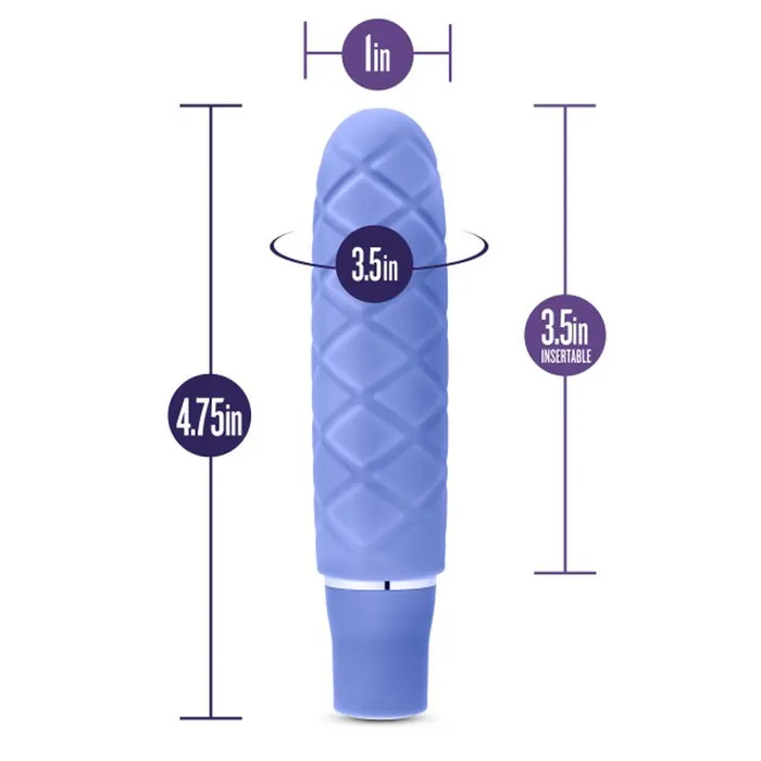 Female Sex Toys Blush Novelties Luxe Cozi Mini Periwinkle