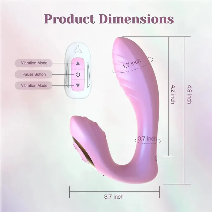 Female Sex Toys Euphoria Bliss Dual Stimulation Vibrator OOTYEMO