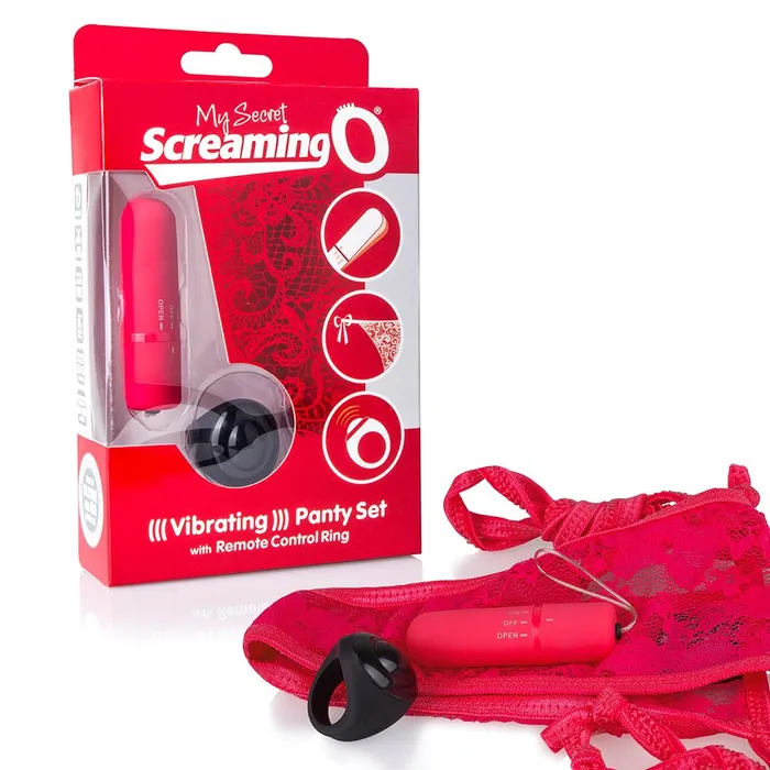 Female Sex Toys Lovetwoo My Secret Screaming O Remote Control Panty Vibe red only