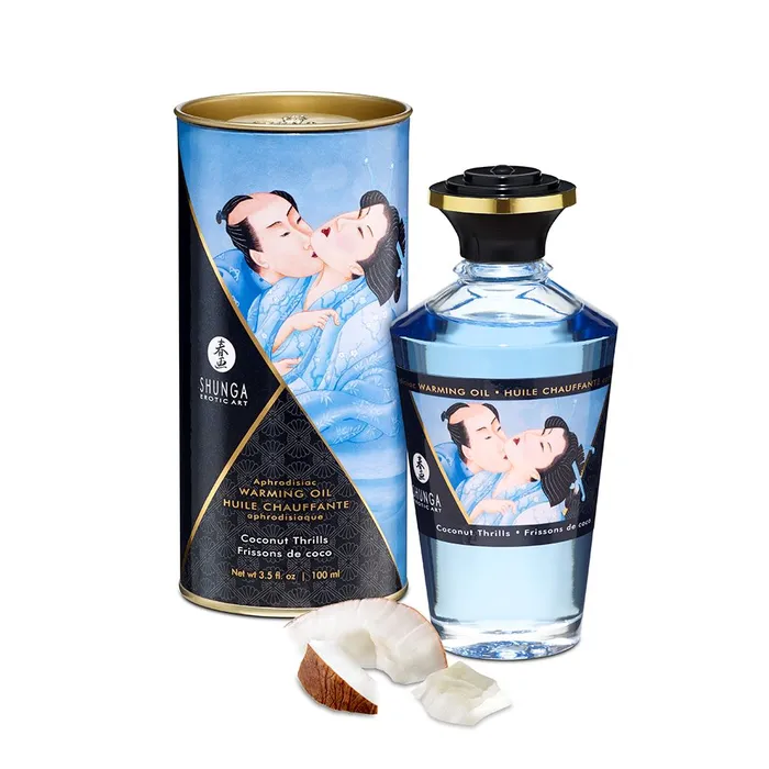 Female Sex Toys Lovetwoo Shunga Warming Aphro Oil Coconut Thrills