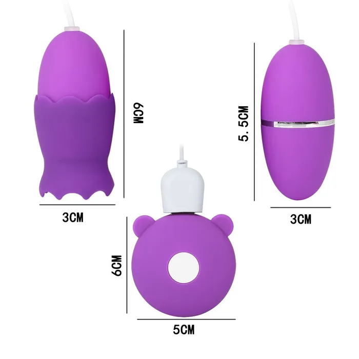 Female Sex Toys OOTYEMO Oral Licking Clit Stimulator