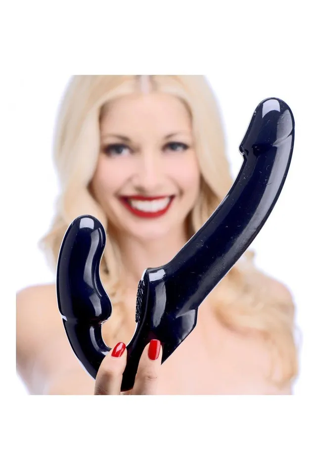 Female Sex Toys Revolver Strapless Strap On GSpot Dildo Sd