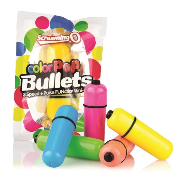 Female Sex Toys Screaming O Colour Pop Bullets Assorted Colours Lovetwoo