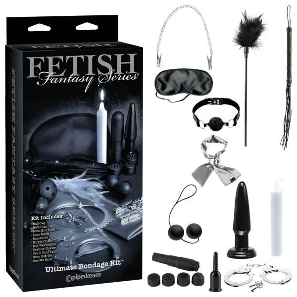 Fetish Fantasy Series Limited Edition Ultimate Bondage Kit 11 Piece Set Pipedream Couples