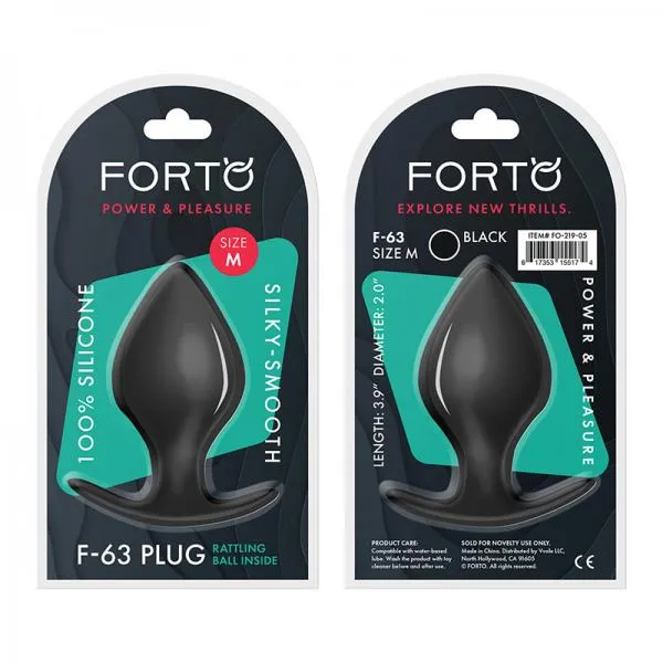 Forto F 63 Rattler Spade Med Black Forto Anal