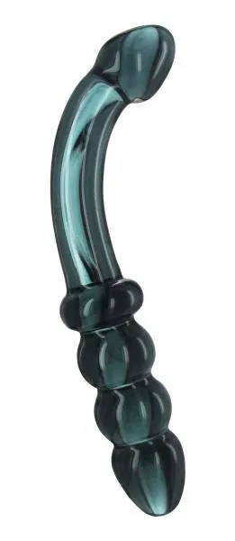 Hamsa Glass Dildo Smoky Jade Prisms Erotic Glass Dildos